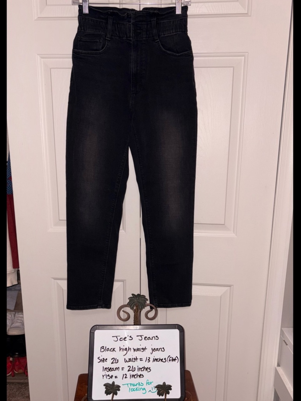 Joes Jeans Black High-Waisted